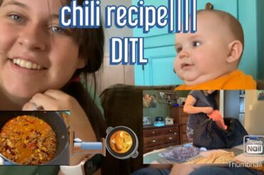 DITL |||||| Making chili !!!!!