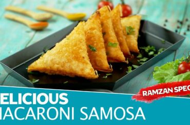 Mac And Cheese Tikka Samosa Recipe By SooperChef | Iftar Recipes