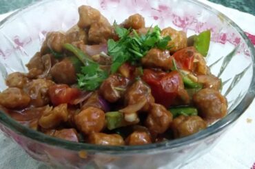 soyabean chili recipe