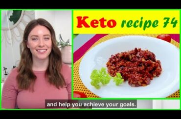 ● Keto Diet - recipe 74 - Keto Beef Chili