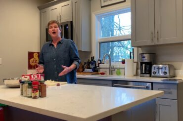 Cooking Chili with Maura from Martin + Fitch