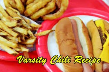 Varsity Chili Recipe
