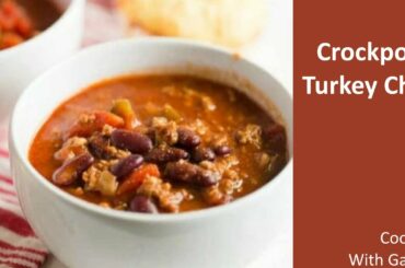 How to make Homemade Crockpot Turkey Chili