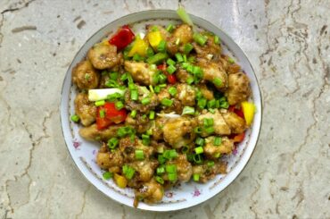 CHICKEN CHILI | CHICKEN PAKODA | 2IN1 RECIPE | SNACKS OR LUNCH | EASY LOCKDOWN RECIPE | CHINESE