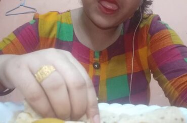 Today l, am eating ruti Or kapshikam onion chili