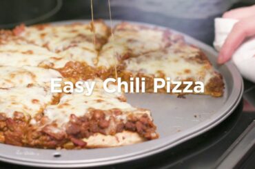 Easy Chili Pizza
