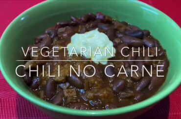 Vegetarian Chili No Carne