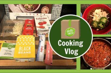 Hello Fresh Cooking Vlog #9: One Pot Beef and Black Bean Chili