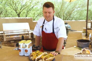 Chef Ryan Clark Tailgate Recipes - Chili Dogs
