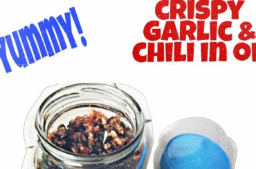 HOW TO MAKE FRIED GARLIC & CHILI IN OIL | My Own Recipe