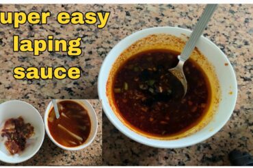 Chinese chilli paste recipe | laphing sauce | Tibetan chili sauce | how to make laping chilli sauce