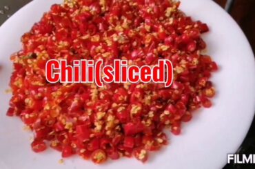 How to cook home made chili garlic oil