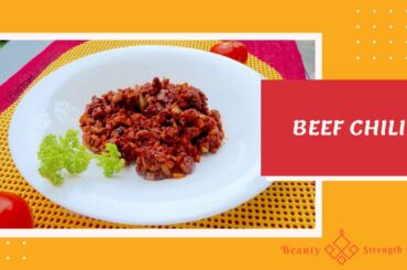 Beef Chili | Keto Diet Recipes Step by Step