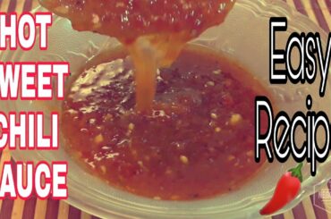 Hot Sweet chili sauce!ㅣHomemade Pang Negosyo Recipe