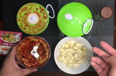 VLOG 2 HOMEMADE CHILI GARLIC SAUCE