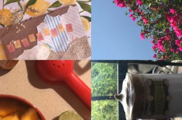 Snail mail + Mango with lemon and chili 💛