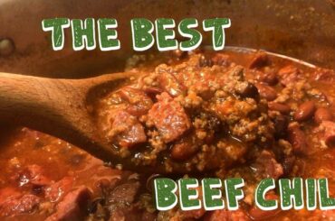 The BEST Chili Recipe! Simple & Easy