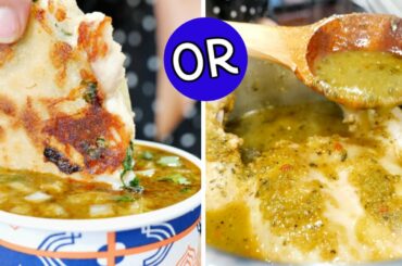 Chicken Chile Verde Consomme/Soup and QUESATACOS