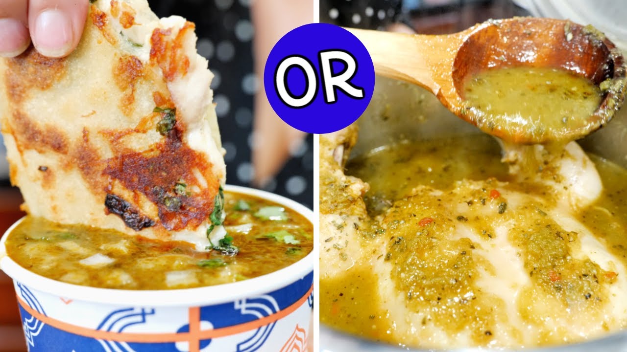 Chicken Chile Verde Consomme/Soup and QUESATACOS Chili Chili