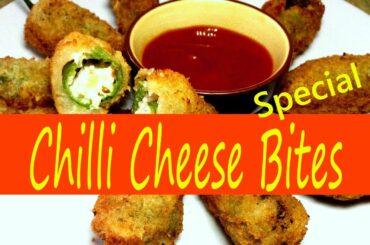 Chili Cheese Bites - Peri Bites Recipe - How To Make Chili Bites - Easy Snacks Recipes