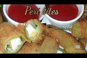 Peri Bites Recipe /Stuffed Fried Chili /Ramadan Special (Home Made By Aimen)