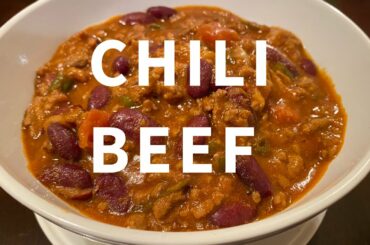 My Version Of Chili Beef