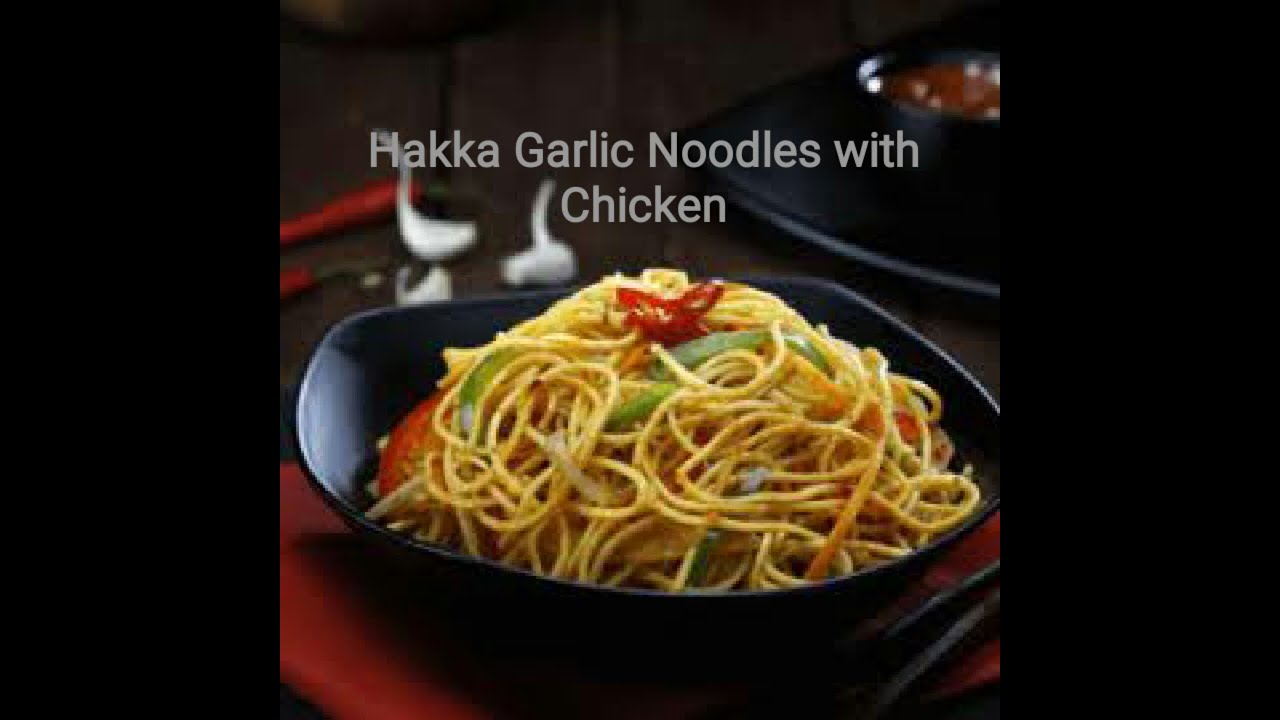 Chili Garlic Noodles Hakka Noodles Recipe Hakka Garlic Noodles with