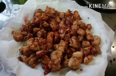 Chili Chicken recipe in Bengali || Bengali Vlogger ADITY