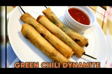 DYNAMITE GREEN CHILI ~ QUICK RECIPE