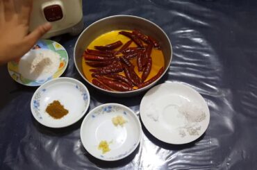 How to make Red Chilli Sauce In English RED CHILI Sauce Recipe-English Subtitles#Nadia_Decodes