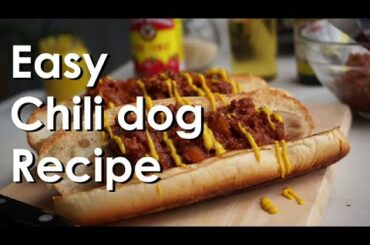 Easy chili dog recipe