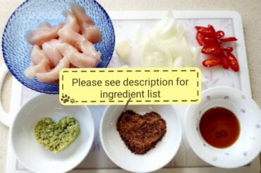 A must try recipe - Vietnamese Lemongrass Chili Chicken 香茅鸡饭 English subtitle