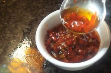 How to make Best Chili Oil / Super Spicy / Garlic Oil / Indigenous Kitchen