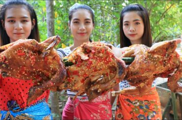 Amazing chicken roasted with chili sauce recipe