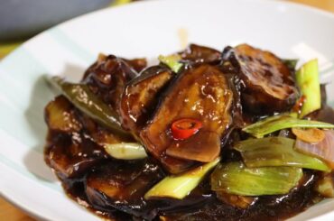 Eggplant with chili garlic sauce | Vegan & Vegetarian recipe | easy #lockdown #budget meal recipe