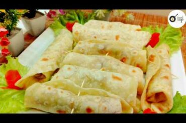 Chicken Keema Paratha Roll | Chicken Paratha Roll Recipe | Ramadan Recipes | Food Cafe