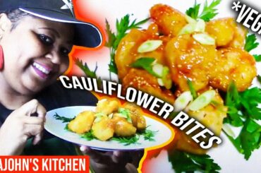 Sweet Chili Cauliflower Bites|Vegan Meals|meals under 30 minutes