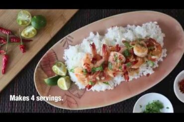 Shrimps with Mama Sita's Sweet Chili Sauce