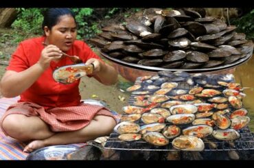 Amazing Cooking BBQ Oyster with Spicy Chili recipe By village & Cooking life