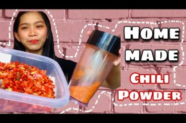 HOME MADE CHILI POWDER
