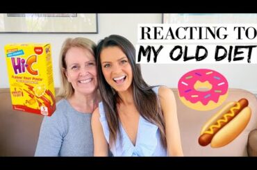 VEGAN NUTRITIONIST REACTS TO HER PAST DIET | What I USED To Eat in a Day