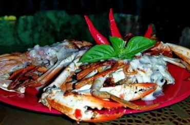HOW TO COOK CHILI CRAB WITH COCONUT MILK