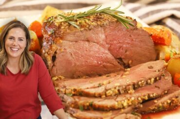 Herb Crusted Top Round Roast