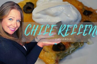 LOW CARB chile relleno casserole | Let's Ketofy this recipe!
