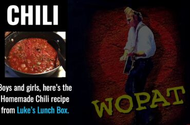Tom Wopat’s Famous Chili Recipe.