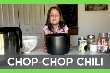 Plant-based Chili: kids recipe