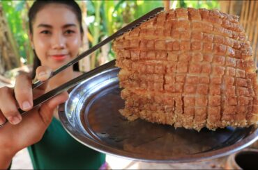 Yummy crispy pork with chili sauce recipe