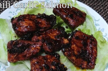 Chili Garlic Salmon | SALMON RECIPE | Easy and tasty Salmon recipe