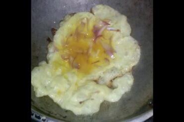 Omelet wthout red chili