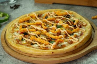 Chicken Tikka Supreme Pizza Recipe By SooperChef